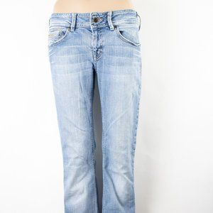 Mavi Samara Boot 28 (29 X 31) Women's Denim Jeans Medium Wash